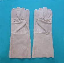 Găng tay da hàn dài mềm